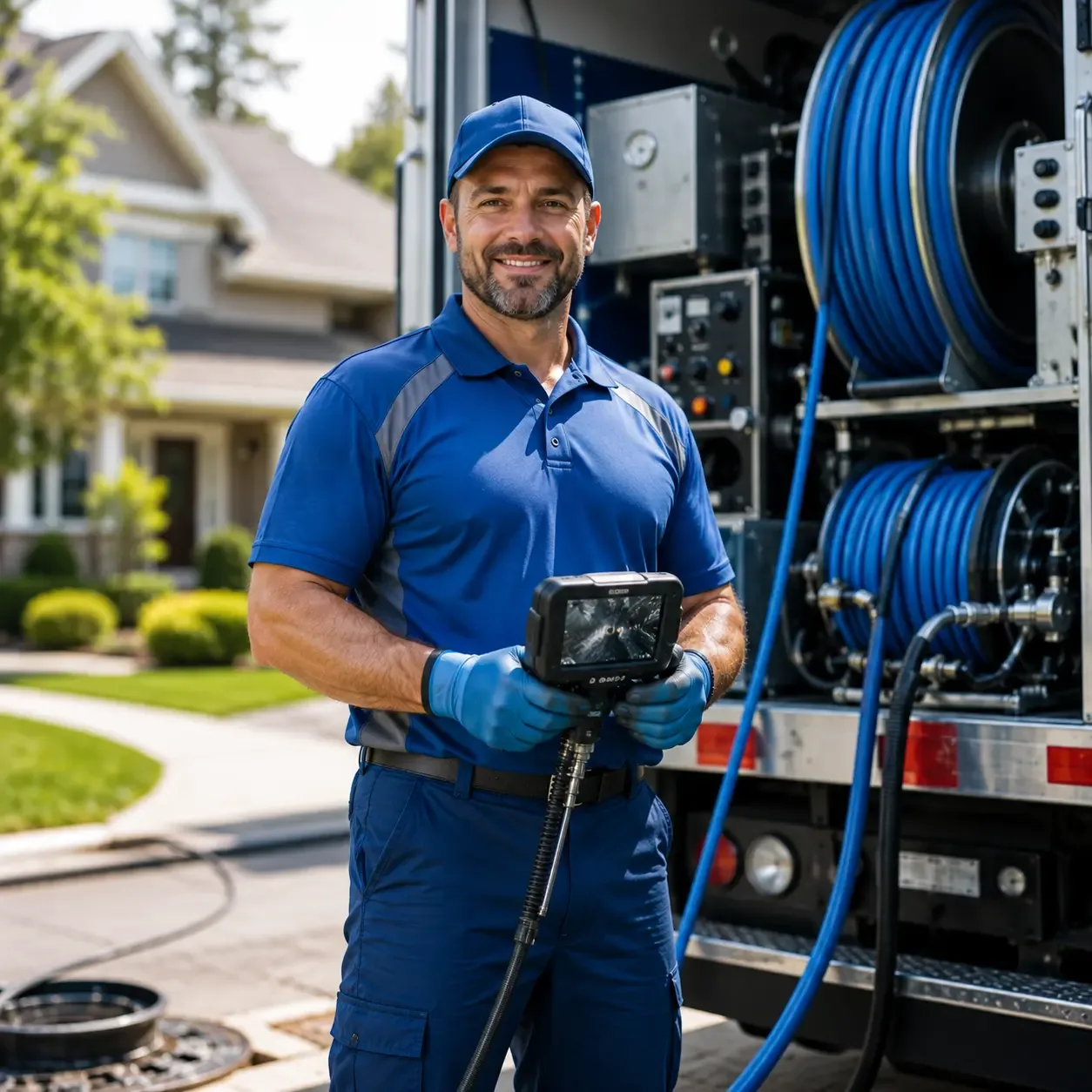 Local outdoor drain cleaning specialists in Andover, CT
